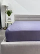 Простынь на резинке Ecotton 140х200 Nid Purple Полисатин (2100024579006) - изображение 2