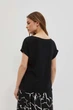 Блузка жіноча MOODO 4047 46 XXXL чорна - изображение 5