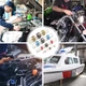 Термоусадочная гильза с оловом припоем, набор 100 гильз + 200 термоусадок в кейсе, Гильза с припоем - изображение 8