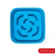 Миски и контейнеры Dexas Slow Maze Feeder Silicone 4 cup Миска квадратная для медленного кормления 0,96 л, голубая 1 шт (PW3042194) - изображение 2