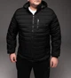 Куртка DADE Big Size демісезон чорна 5XL БАТАЛ чорна 2206 5XL - зображення 1