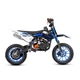 Міні мотоцикл CROSS XTR 702 50СМ3 з електростартером синій-2 - зображення 3