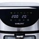 Аэрофритюрница аэрогриль безмасляная Sokany SK-10031 7л электрическая фритюрница 1700 Вт Черная - изображение 4