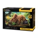 Cubic Fun Тривимірна головоломка-конструктор National Geographic Dino "Трицератопс" - изображение 6