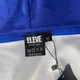 Худи из хлопка Eleve fashion синий L - изображение 4