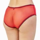 Труси-сліпи жіночі з сіточки та мережива Felisiya Lingerie Червоний 276-101с170 XL - зображення 2