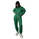 Женский спортивный костюм Eleve fashion зелёный М - изображение 2