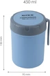 Ланчбокс Kite Голубой круглый 450 мл (K23-187-2) - изображение 8