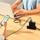 Зарядное устройство Baseus USB/Type-C 100W PD/QC +&nbsp;кабель Type-C GaN5 Pro Black (CCGP090201) - изображение 13