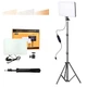 Студийный свет прямоугольная лампа Ring light RL26 2700-6500K 3 режима свечения + Штатив 2 метра - изображение 8
