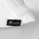 Подушка IDEIA "Nordic comfort" 50х50см (чохол зі стібкою), Білий 000035486 - зображення 3