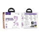 Беспроводные наушники Bluetooth в кейсе, Фиолетовый (ARTEQ2Purple) - изображение 5