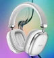 Беспроводные наушники Hoco WЗ5 с микрофоном Bluetooth блютуз складные, Серебряные - изображение 1