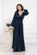 Вечернее платье макси JadFashion XL темно-синий 43372401 - изображение 5