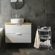 Візок для зберігання Fabrika concept 3х ярусна, колір сірий - зображення 5