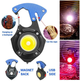 LED фонарик W5143 с аккумулятором, комплектом Type-C, карабином, магнитом и отверткой в синем цвете. - изображение 4