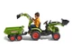 Дитячий трактор на педалях Falk 1010W причеп самоскид навантажувач екскаватор педальний трактор для дітей 3+ років веломобіль дитячий - зображення 6