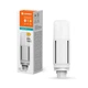 Лампа LED 9.5W 220V 1080lm 3000K G24d 125.5х38mm пряма [4058075821897] LEDVANCE DULUX LED D VT EM & AC MAINS V - зображення 4