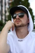 Худі -futbich чоловіча OVPI чорна unisex-oversize - зображення 7