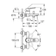 Змішувач для ванни Grohe BauLoop 23603000 - изображение 2
