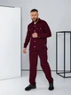 Мужской вельветовый костюм Lenato "Marocco" бордо 50-52 - изображение 2