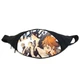 Поясная сумка бананка Волейбол хайкю Haikyuu (GB H 03) Gear Bag черная - изображение 1