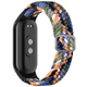 Ремешок тканевый Braided Loop MRK для фитнес браслета Xiaomi Mi Band 8/9/10 с металлическим регулятором длины Multicolor (mrk2198) - изображение 1