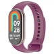 Силиконовый ремешок MRK для фитнес браслета Xiaomi Mi Band 8/9 Сливовый (mrk2426) - изображение 1