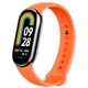 Силиконовый ремешок MRK для фитнес браслета Xiaomi Mi Band 8/9 Оранжевый (mrk2432) - изображение 1