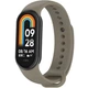 Силиконовый ремешок MRK для фитнес браслета Xiaomi Mi Band 8/9 Светло-серый (mrk2475) - изображение 1