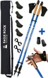 Палки для скандинавской ходьбы Eagle Rock Синие (SK40015) - изображение 1