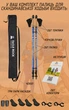 Палки для скандинавской ходьбы Eagle Rock Синие (SK40015) - изображение 11