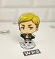 Акриловая коллекционная фигурка Чиби Chibi Атака титанов Эрвин Смит 10 см - изображение 1