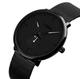 Мужские наручные классические часы Skmei 9185 design Black - изображение 1