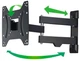 Кріплення ТВ поворотне Hama TV-WB, AR-2, 19-48", чорний - изображение 4
