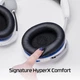 Гарнітура HyperX Cloud Stinger 2 PS4/PS5, mini-jack, біло-синій - изображение 3