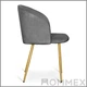 Крісло Hommex Nicole Dark Grey (арт.H-360 Dark Grey) - изображение 11