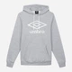 Худи утепленное мужское Umbro Large Logo Hoodie 66412U-263 2XL Серое (5063178020558) - изображение 4