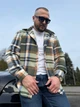 Рубашка мужская MonsterBrand теплая 4XL (58) хаки - изображение 9