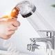 Душова система з насадкою на кран в умивальник з турмаліном Modified Faucet With External Shower (срібляста, білий шланг) - зображення 6
