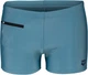 Мужские плавки для плавания в бассейне Arena Zip Swim Short (006159-550) серый 90 - изображение 7