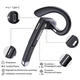 Гарнитура Bluetooth YYK-520 Black обновленная версия Bluetooth 5.2 - изображение 4