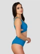 Купальник мягкий топ рубчик Z.Five 86231 синий XL - изображение 8