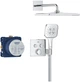 Душевой гарнитур скрытого монтажа с термостатом GROHE Grohtherm SmartControl Rainshower 310 Mono Cube 34865000 - изображение 2