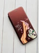 Чохол-книжка з малюнком для iPhone 11 Бордовий :: Ніжки (принт 62) - зображення 3