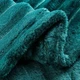 Плед-покривало шарпей смарагдовий у смужку 150х200 см - зображення 4