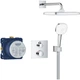Душевой гарнитур скрытого монтажа с термостатом GROHE Grohtherm Tempesta 250 Cube 34871000 - изображение 3