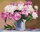 Картина по номерам Brushme Натюрморт с пионами 40x50 см BS29775 - изображение 1