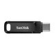 Флеш память флешка Flash SanDisk Ultra Dual Go 512Gb USB 3.1 Type-C 150 Mb/s Black (SDDDC3-512G-G46) - изображение 2