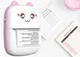Мини принтер Bluetooth BT Portable Mini Printer Pink - изображение 2